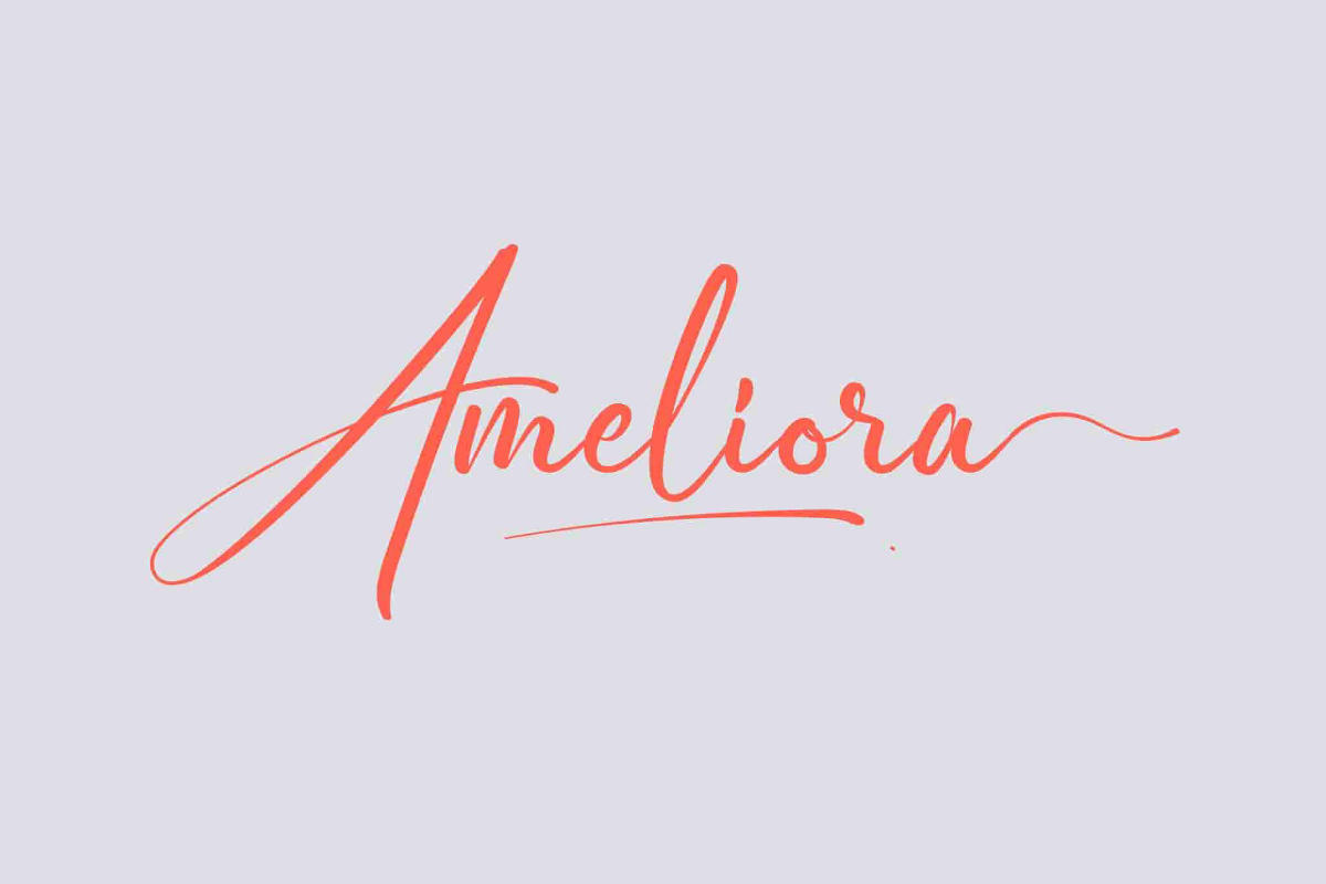 Ameliora Signature Font - Image 9