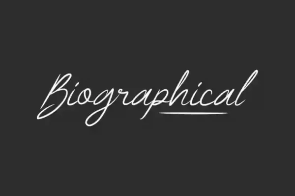 cover Biographical