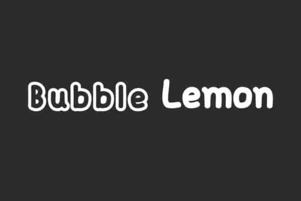 cover Bubble Lemon