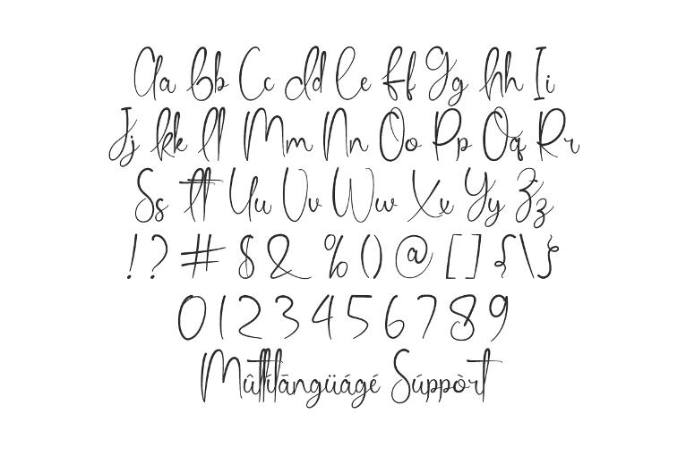 Fail in love Handwriting Font - Image 3