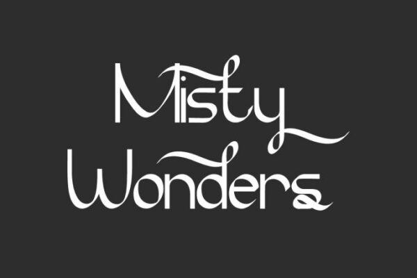 Misty Wonders Handwriting Font