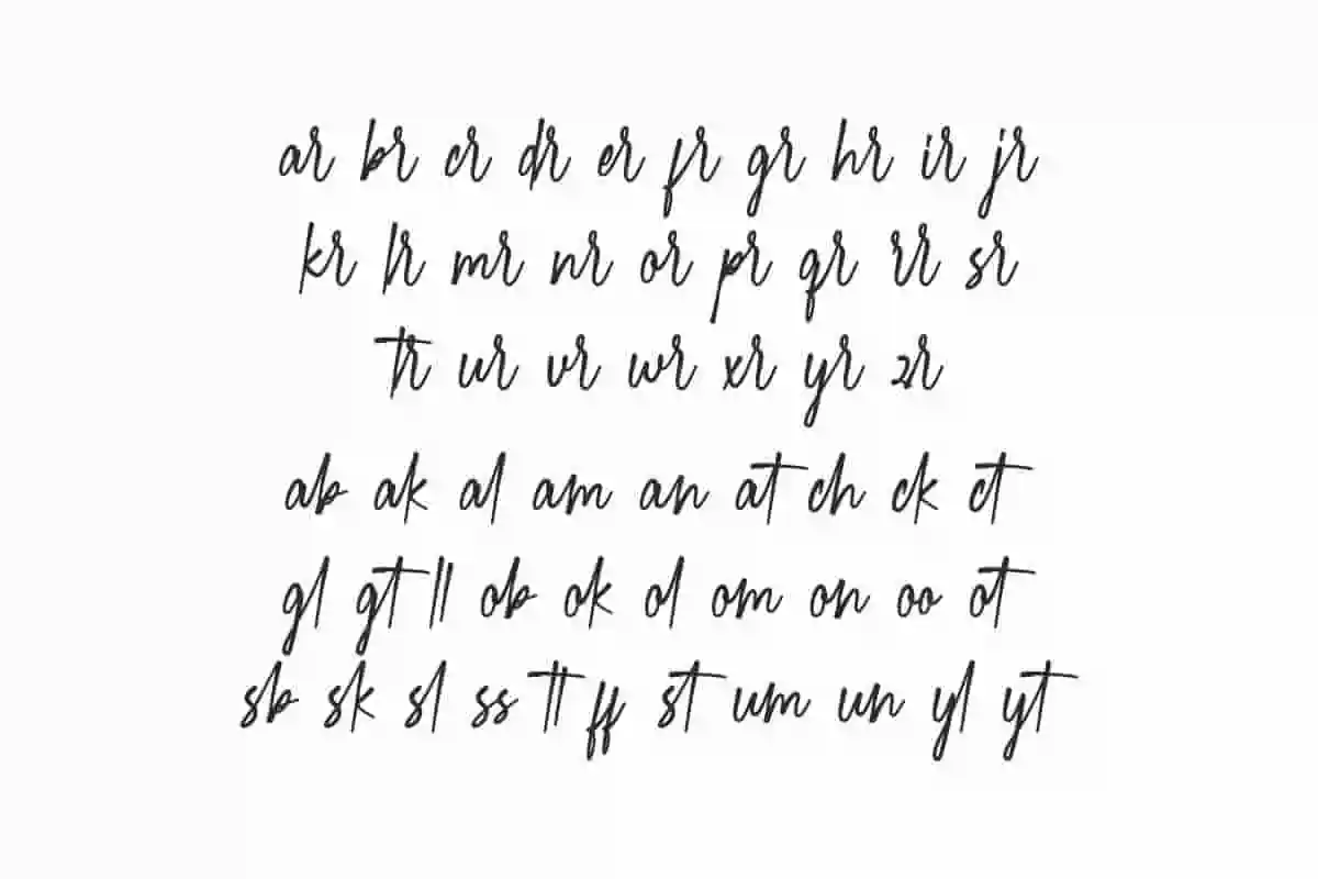 Green Latte Signature Brush Font - Image 5