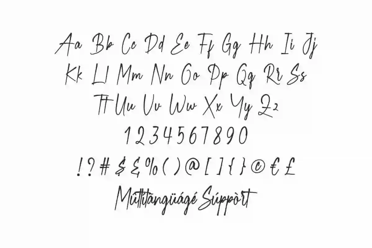 Green Latte Signature Brush Font - Image 4