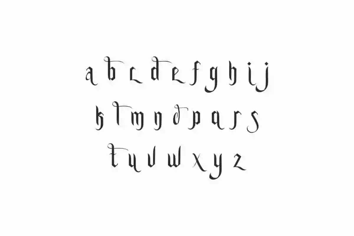 Black Jaguar Blackletter Font - Image 8