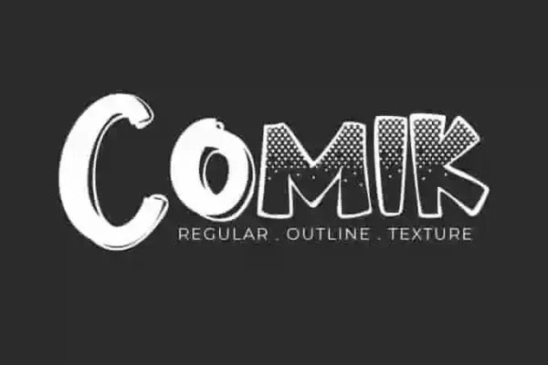 Comik Cartoon Display Font