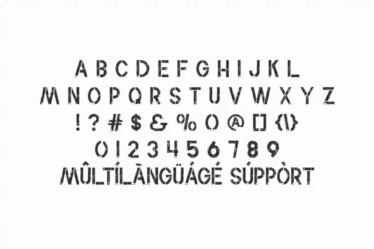 Stay Away Display Font – The Bold - Image 4