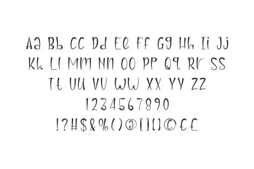 Happy Friends Handwriting Font - Image 4