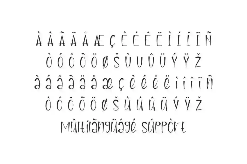 Happy Friends Handwriting Font - Image 6