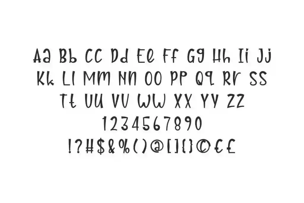 Happy Friends Handwriting Font - Image 8