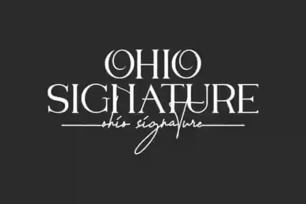 Ohio Signature Font Duo