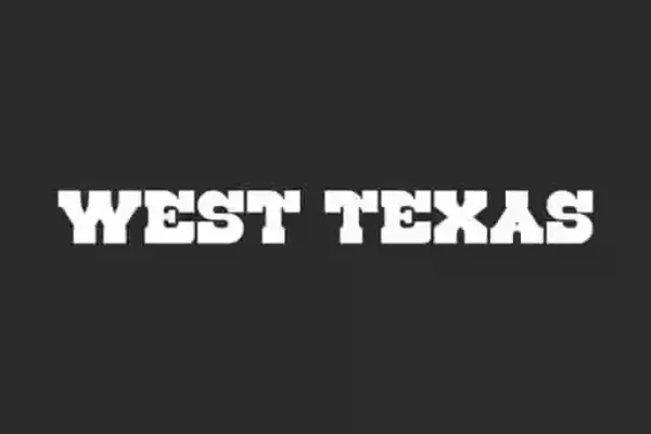West Texas Display Font