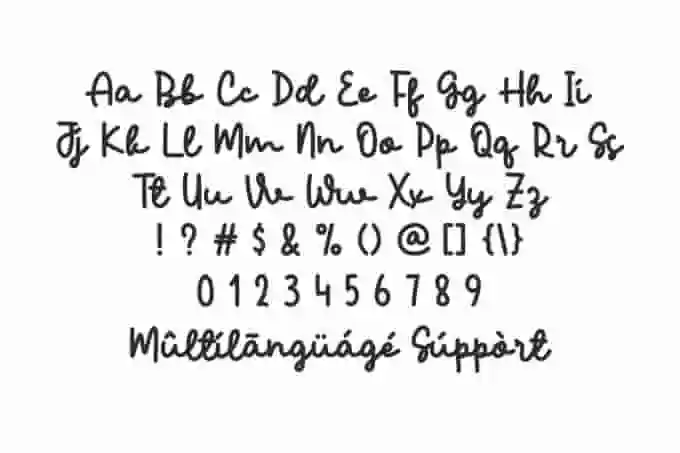 Choco Mellow Handwriting Font - Image 7