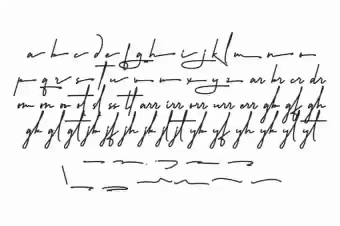 Regio Emilia Handwriting Font - Image 6