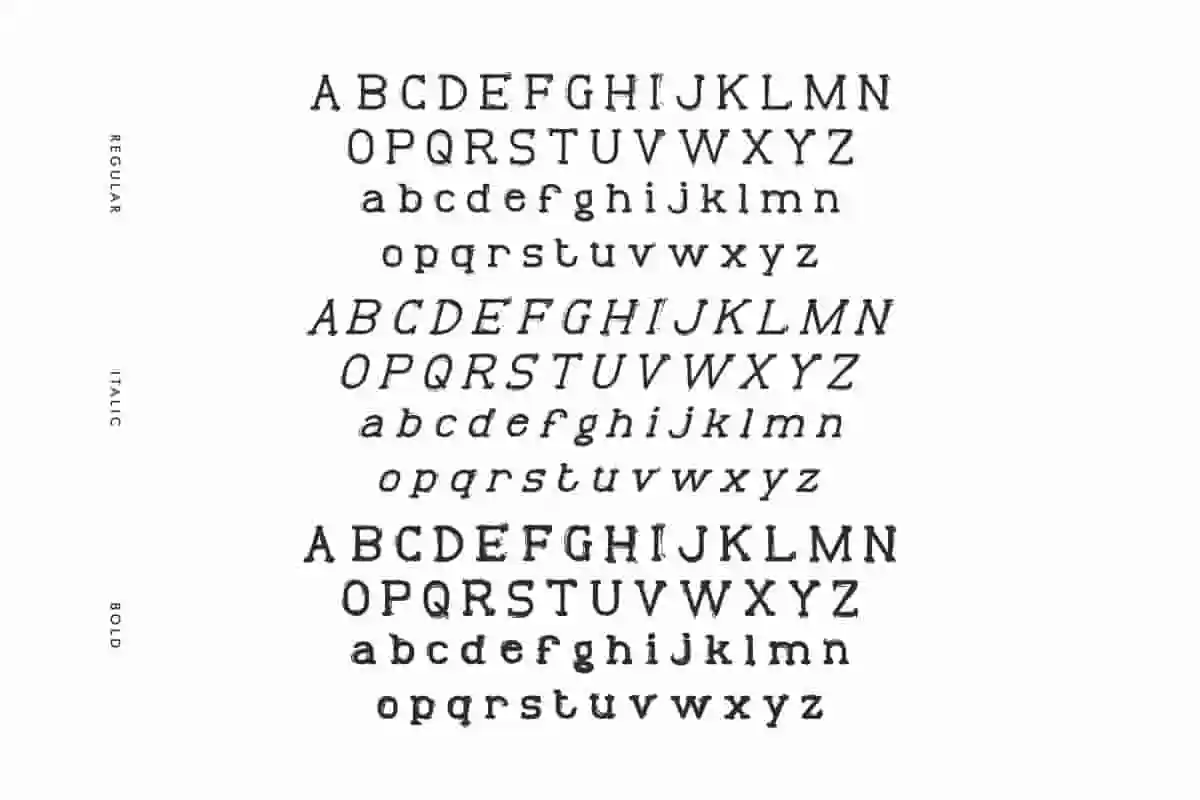 Typewriterz Display Font - Image 10