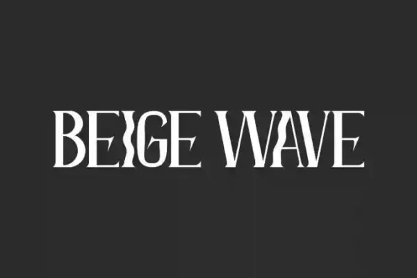 Beige Wave – Stylish Font