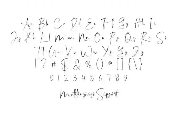 Butter Croissant Handwriting Font - Image 3
