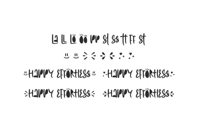 Happy Effortless Font - Image 8