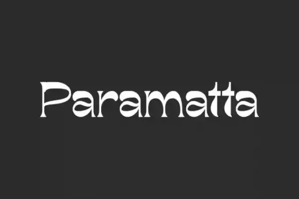 Paramatta – A Stylish Display Font