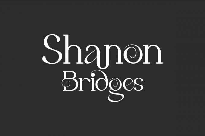 Shanon Bridges Font