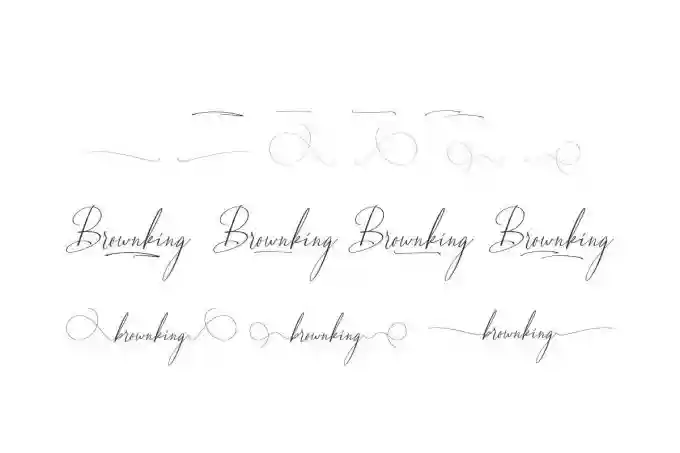 Brownking – Elegant Font - Image 11