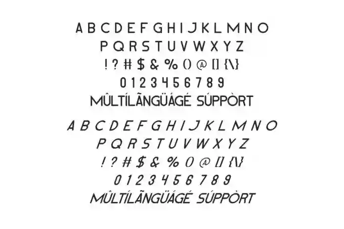Dark Mocha Display – Bold Font - Image 3