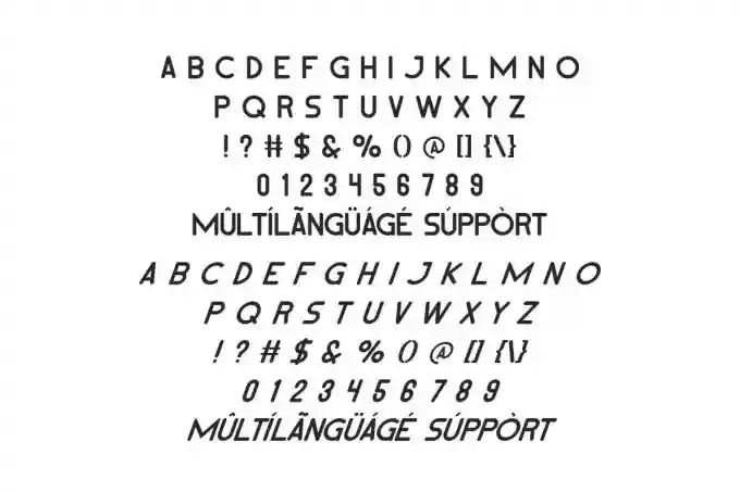 Dark Mocha Display – Bold Font - Image 5