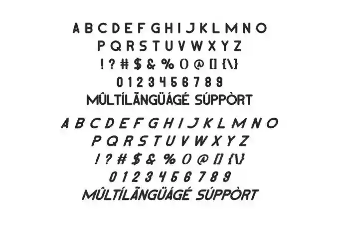 Dark Mocha Display – Bold Font - Image 7