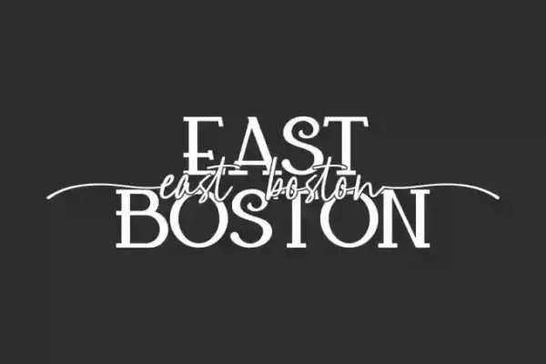 East Boston – Modern Font