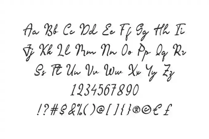 Sweet Avocado Calligraphy Font - Image 4