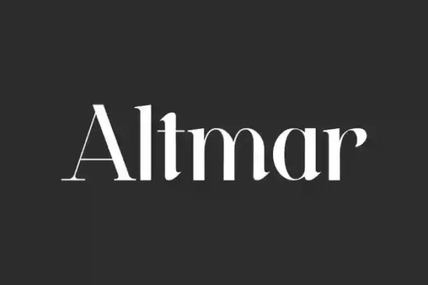 Altmar – The Ultimate Display Font