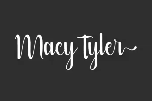 Macy Tyler – Elegant Font