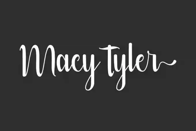 Macy Tyler – Elegant Font