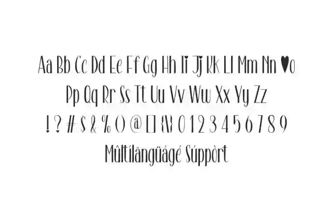 Minimalist Love Font Duo - Image 4