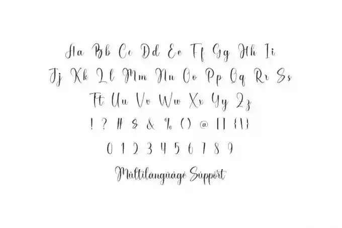 Haura Authentic Calligraphy Font - Image 3