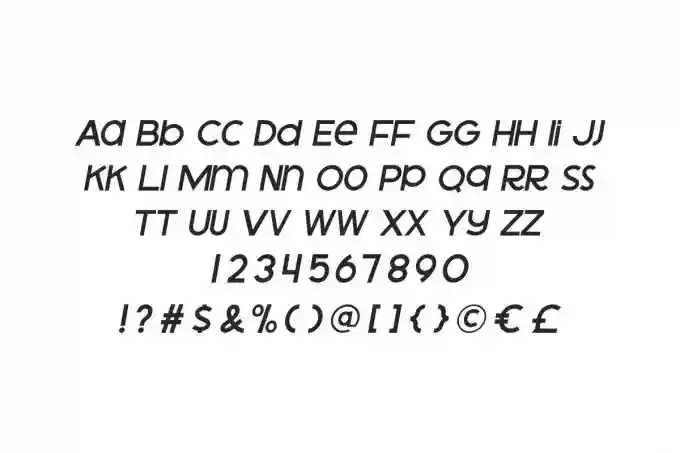 Retro Greathe – Bold Display Font - Image 8