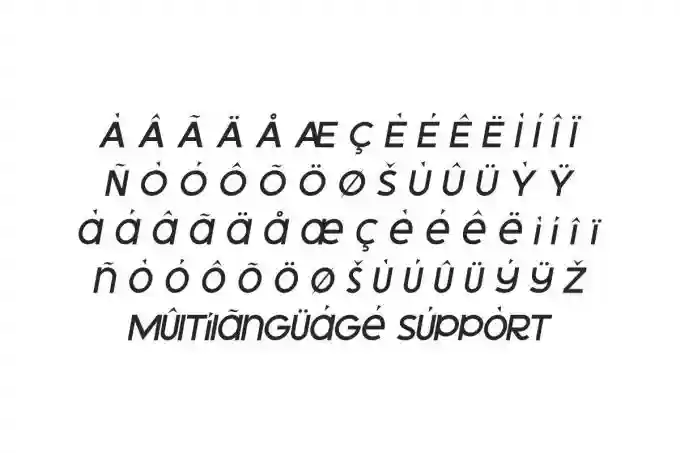 Retro Greathe – Bold Display Font - Image 10