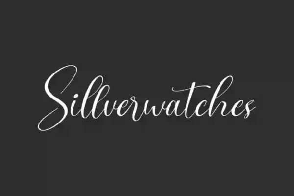 Sillverwatches Elegant Font