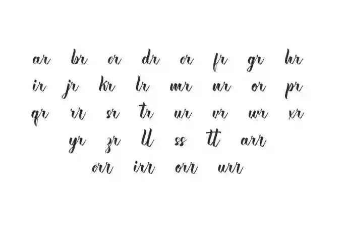Safer Border Calligraphy Font - Image 7