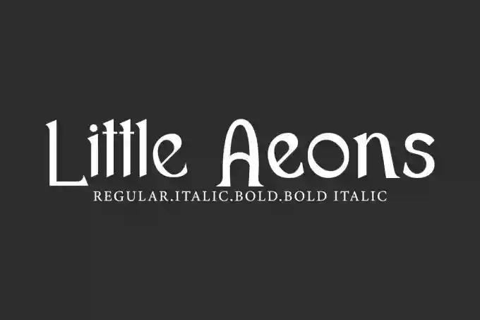 Little Aeons Display Font