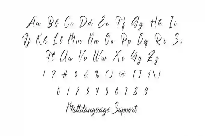 Fabulous Rain – A Handwriting Font - Image 3