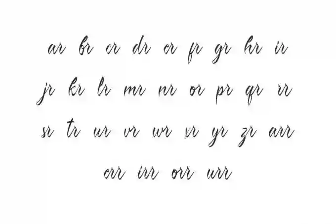 Fabulous Rain – A Handwriting Font - Image 7