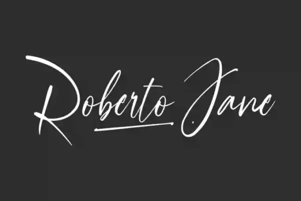 Roberto Jane Signature Font