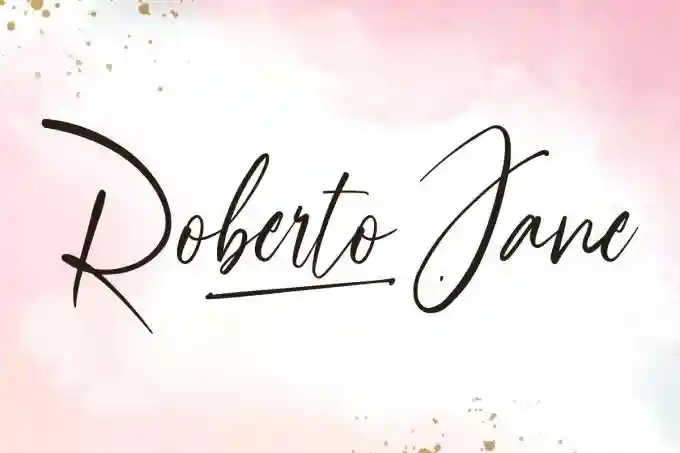 Roberto Jane Signature Font - Image 10