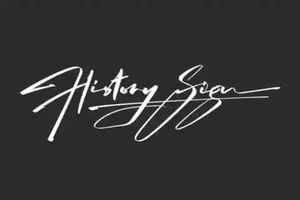 History Sign – Signature Font