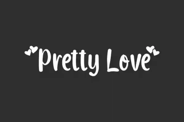 Pretty Love – A Handwritten Font