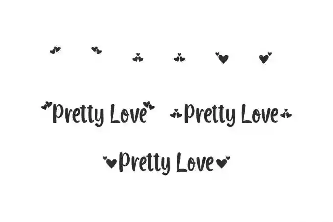 Pretty Love – A Handwritten Font - Image 6