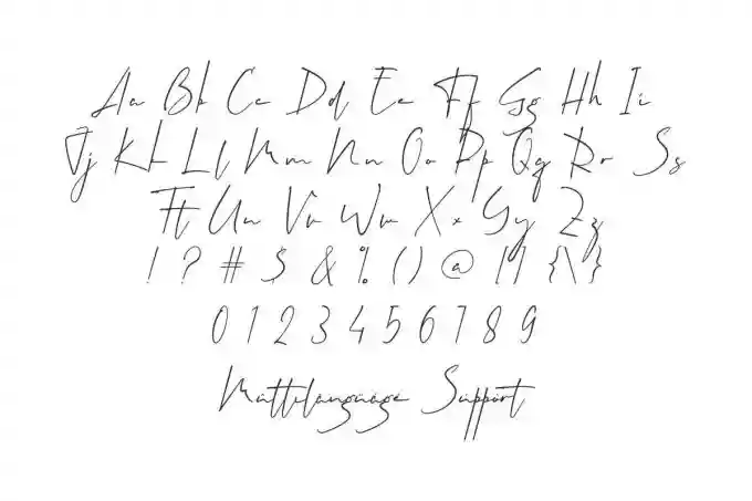 The Argumentation Signature Font - Image 6