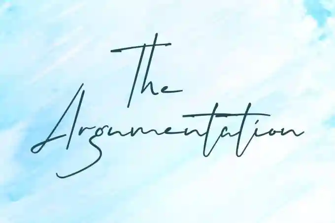 The Argumentation Signature Font - Image 9