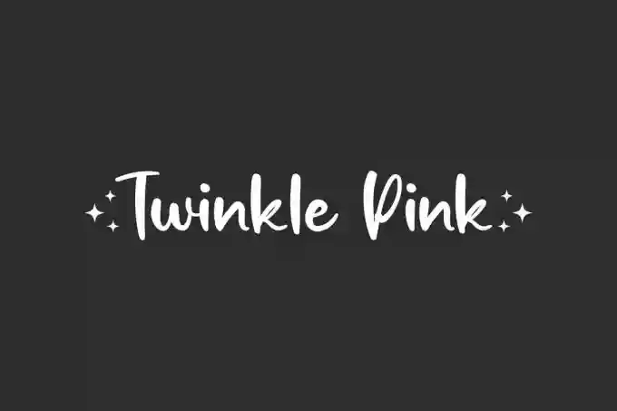 Twinkle Pink Display Font