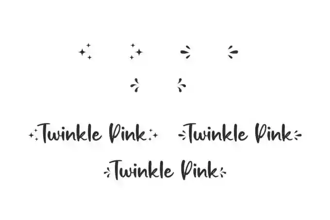 Twinkle Pink Display Font - Image 7